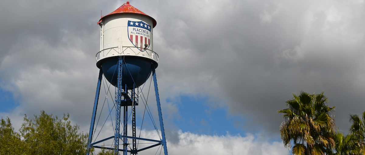 water tower in placentia ca