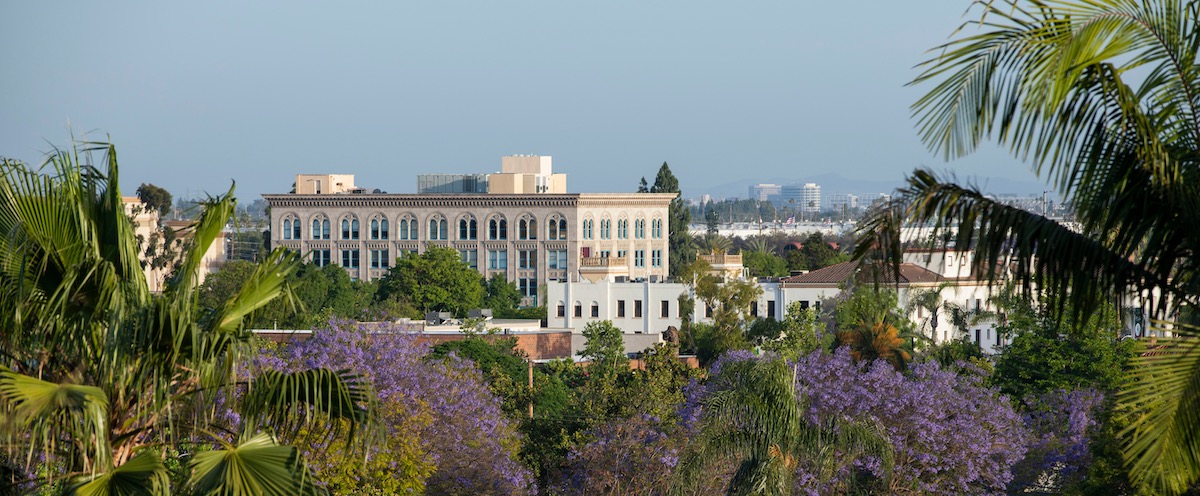 skyline of downtown fullerton california